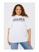White Slogan T-shirt